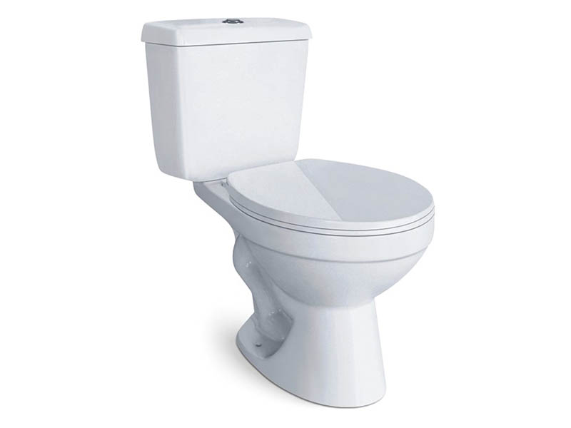 Made in china sanitary ware 2-piece dual flush siphonic toilet