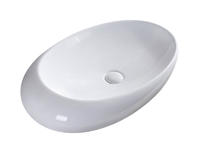 Novelty elegant bathroom egg shape basin bathroom countertop basin