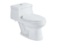 New design bathroom siphonic one piece toilet