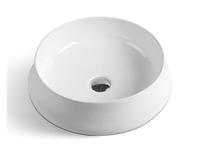Ceramic round wash basin designs in living room
