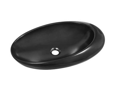 Custom design matte black irregular shape sinks