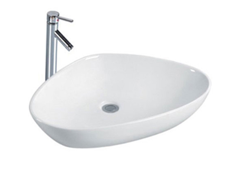 Ceramic sanitary ware bathroom shell sink