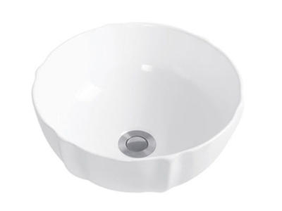 Cloakroom ceramic design stand hand wash basin